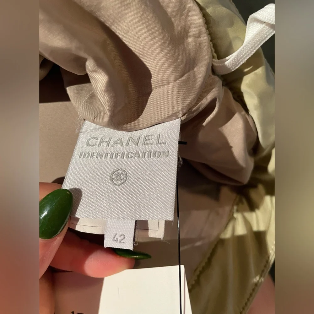 Chanel Vintage Sports Winter Women's Beige Pants - Picture 9 of 15